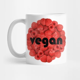 Raspberry vegan circle Mug